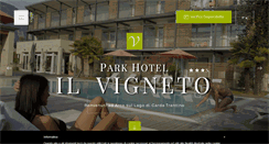 Desktop Screenshot of parkhotelilvigneto.com